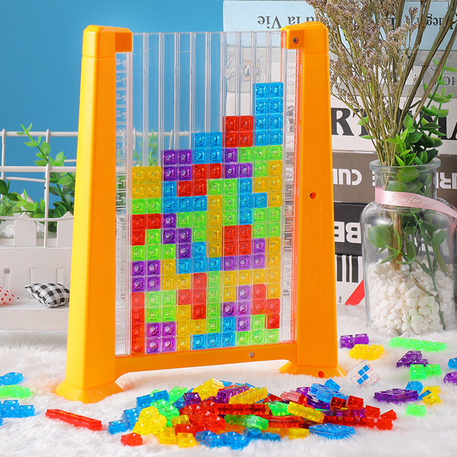 Tetris Game Colorful 3D Puzzle Tangram Math Toys - JBConsignment