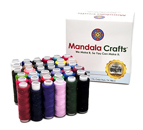 36 Colors Polyester Hand Machine Sewing Kits