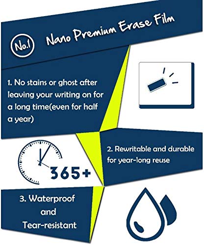 Chore Board | 12x17 Magnetic Dry Erase Chore Chart Reward Chart for Kids and Adults with 4 Dry Erase Markers | Chore Chart for Kids Multiple Kids