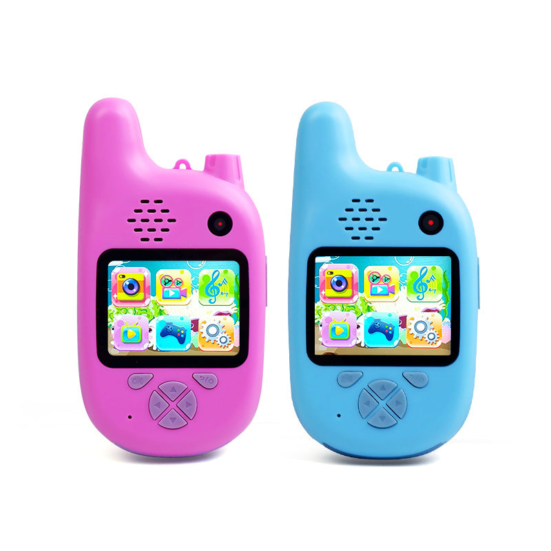 Walkie-Talkie Kids Camera Toys Mini HD Cartoon Cameras - JBConsignment