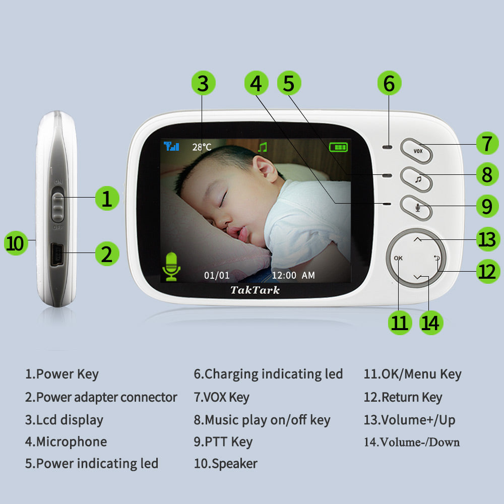 3.2 Inch Digital Baby Care Device - JBConsignment